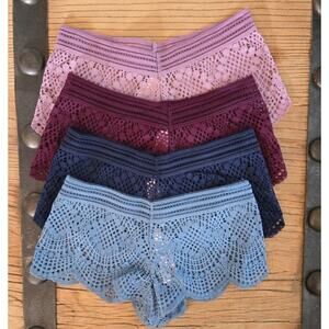 Victoria's Secret Dream Angels Lace Shortie Panty Bundle Sz XS New